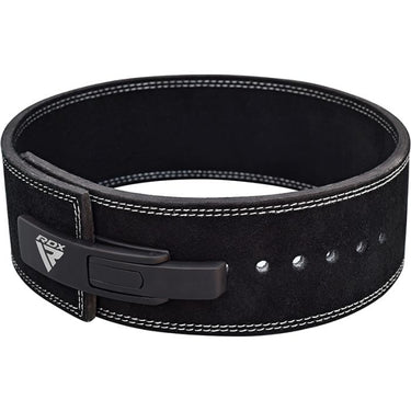 RDX 4 INCH IPL USPA & World Powerlifting Congress APPROVED Powerlifting Leather Gym Belt#color_black