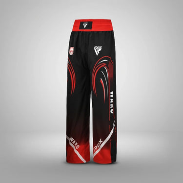 RDX T1 Full/Light Contact Pants#color_blackred