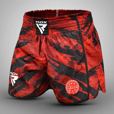 RDX K1-Low WAKO Kickboxing Shorts#color_red