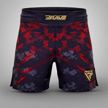 MMA Shorts B3#color_red
