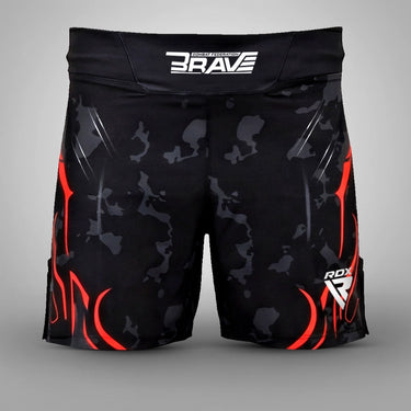 MMA Shorts B4#color_red