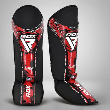 RDX Shin Instep Aura F-17#color_redblack