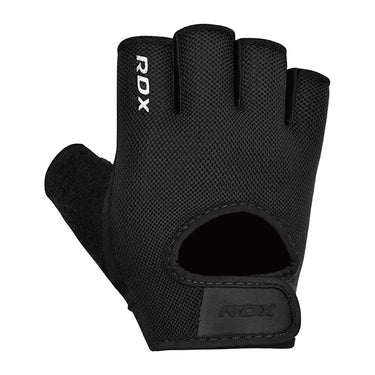 GYM WEIGHT LIFTING GLOVES T1#color_black
