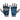 RDX R3 Weightlifting Grips#color_blue
