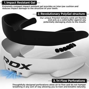 RDX 3w Mouth Guard#color_whiteblack