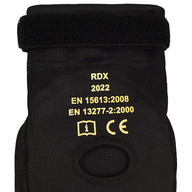 RDX K1 CE Certified Knee Support Padded Sleeve for Muay Thai & MMA OEKO-TEX® Standard 100 certified#color_black