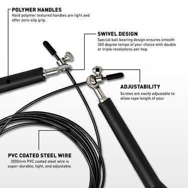 RDX C5 Adjustable Jump Rope