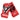 RDX T17 AURA MMA Grappling Training Gloves Gel Padded#color_red