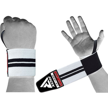 RDX W3W WEIGHT LIFTING WRIST SUPPORT WRAPS WITH THUMB LOOPS