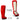 RDX SI MMA Gel Padded Lightweight Shin Instep Guard OEKO-TEX® Standard 100 certified#color_red