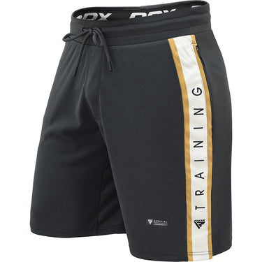 RDX T17 Aura Medium Black Polyester Training Shorts