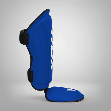 RDX T1 Black Shin Instep Guards#color_blue