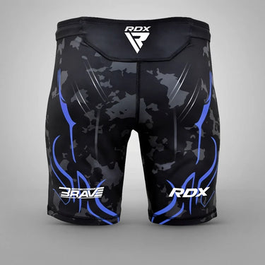 RDX COMPRESSION SHORTS B4#color_blue