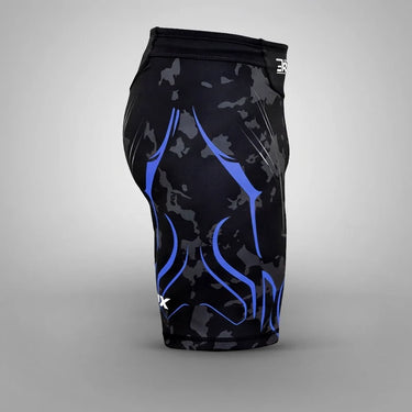 RDX COMPRESSION SHORTS B4#color_blue
