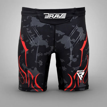 RDX COMPRESSION SHORTS B4#color_red