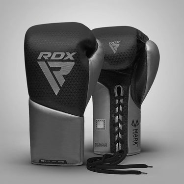 RDX K2 Mark Pro Fight Boxing Gloves#color_silver