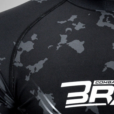 Compression Rash Guard B4#color_blue