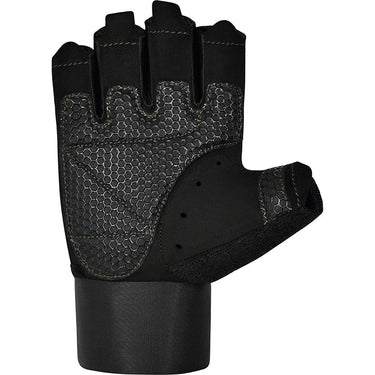 RDX W3 Workout Gym Gloves#color_Army Green