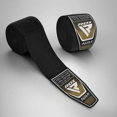 RDX F-17 Aura Plus Hand Wraps#color_golden