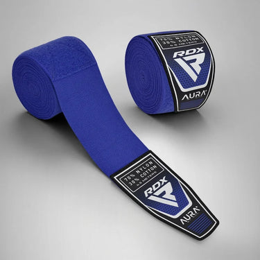 RDX F-17 Aura Plus Hand Wraps#color_blue