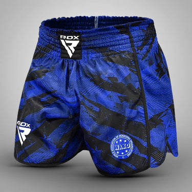 RDX K1-Low WAKO Kickboxing Shorts#color_blue