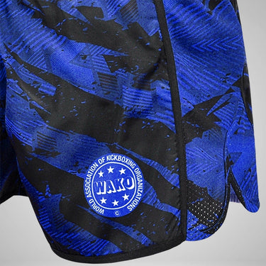 RDX K1-Low WAKO Kickboxing Shorts#color_blue