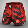 RDX K1-Low WAKO Kickboxing Shorts#color_red