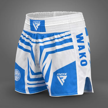 RDX Kick Light Uniform P2 Short/T-shirt Sleeveless#color_bluewhite