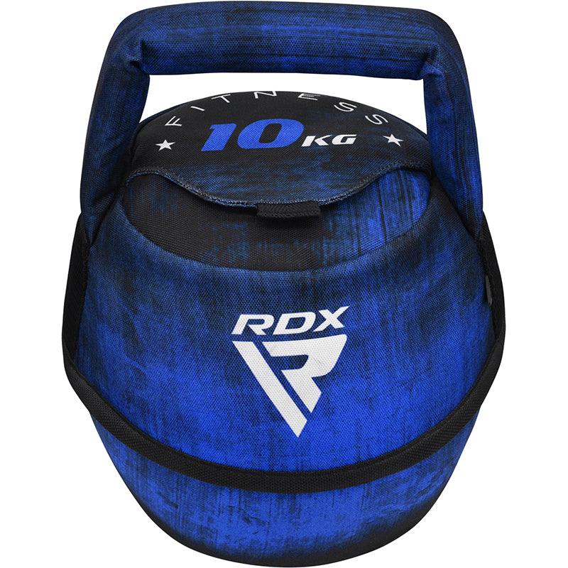 RDX F1 Kettlebell Filled 10kg#color_blue