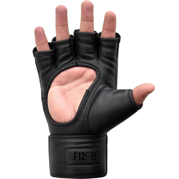 RDX GGR F-12 PLUS MMA Grappling Gloves#color_black
