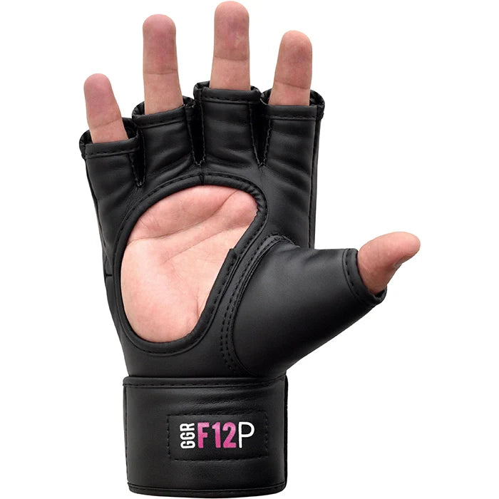 RDX GGR F-12 PLUS MMA Grappling Gloves Pink