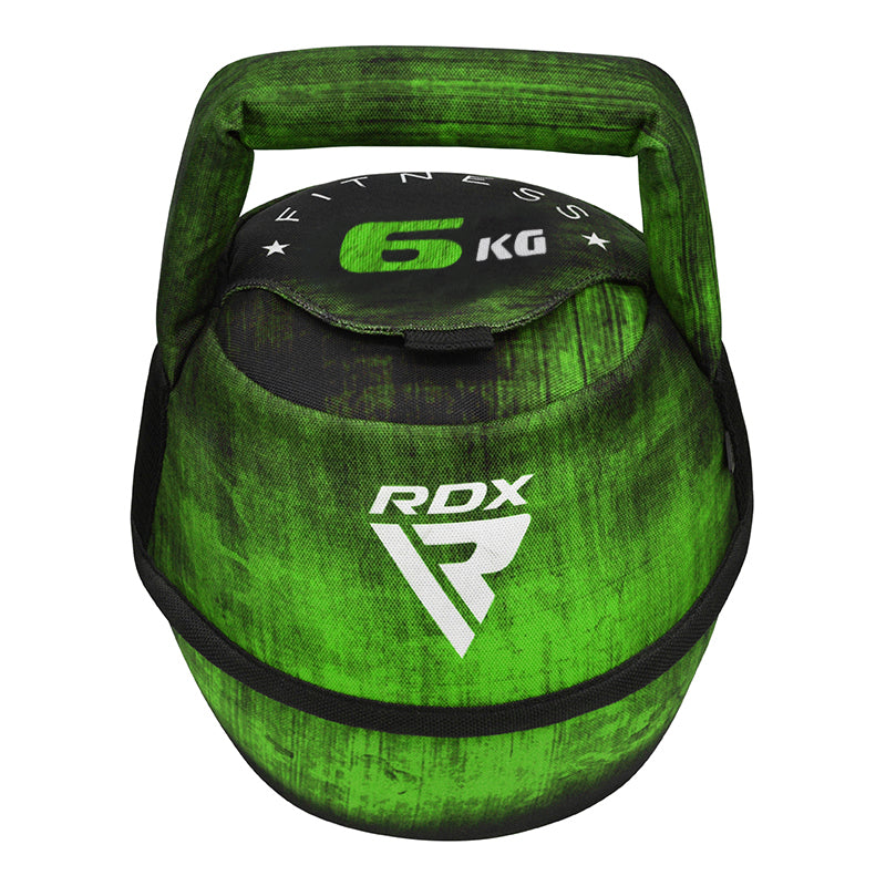 RDX F1 Kettlebell Filled 6kg#color_green