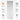 RDX YM 6mm 4-in-1 TPE Yoga Mat Set#color_grey