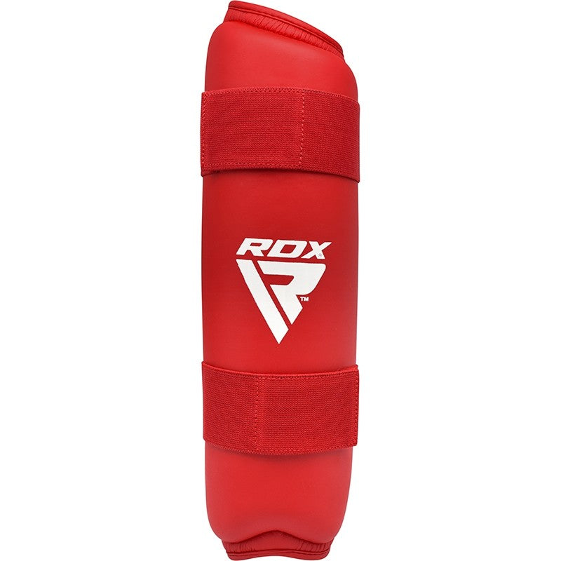 RDX X2 Taekwondo Shin Pads#color_red