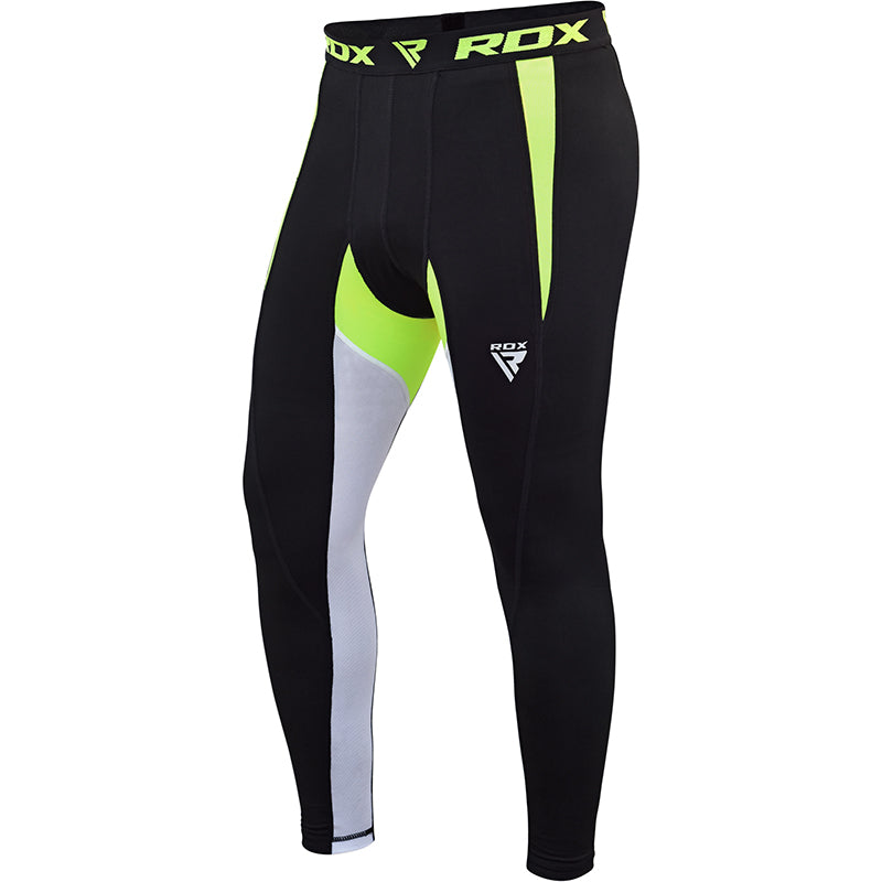 RDX X3 Base Layer Compression Pants#color_green