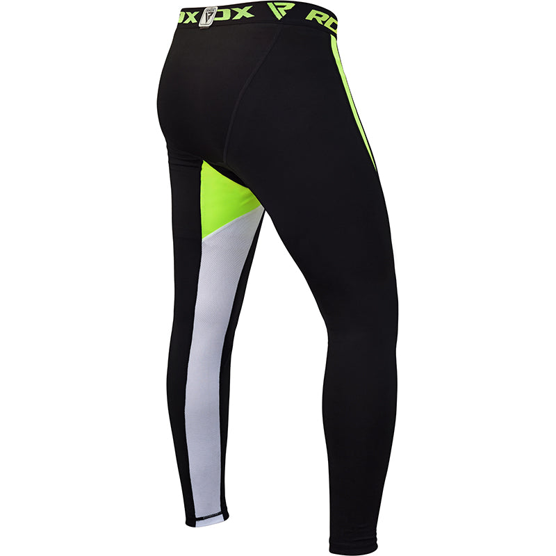 RDX X3 Base Layer Compression Pants#color_green