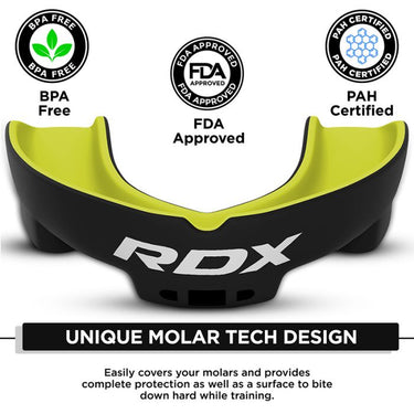 RDX 3w Mouth Guard#color_blackgreen