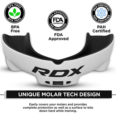 RDX 3w Mouth Guard#color_whiteblack