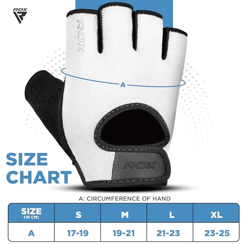 GYM WEIGHT LIFTING GLOVES T1#color_white