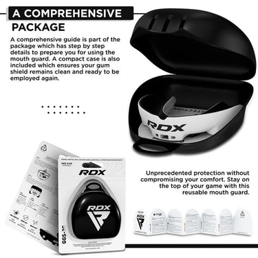 RDX 3w Mouth Guard#color_whiteblack