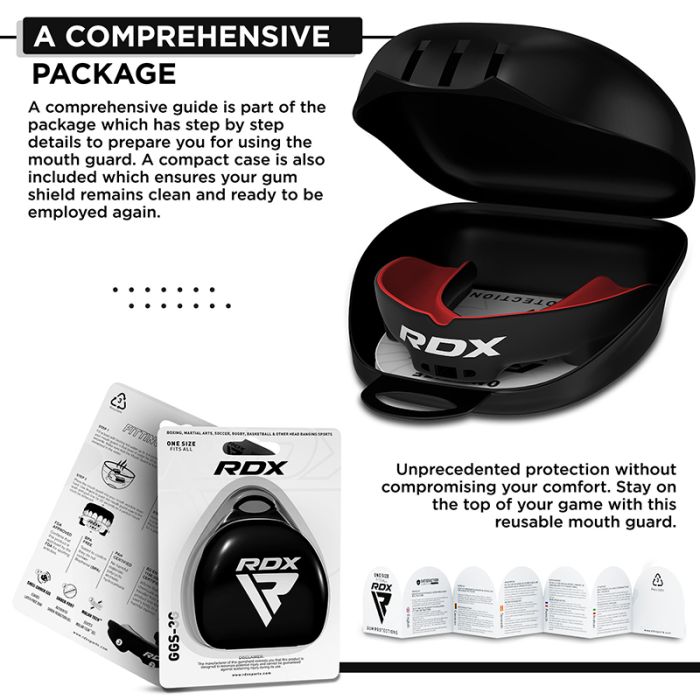 RDX 3w Mouth Guard#color_red