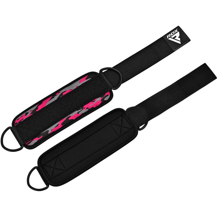 RDX A4 Ankle Straps For Gym Cable Machine#color_pink