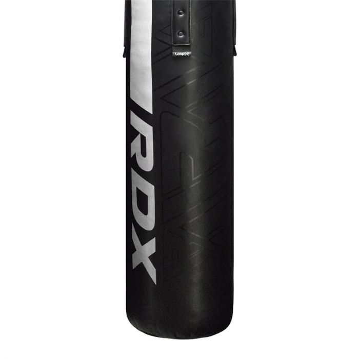 RDX F6 KARA 4ft/5ft Punch Bag & Bag Gloves#color_white