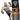 RDX F12 4ft / 5ft 3-in-1 Punch Bag & Mitts Black / Orange / Gray / White Set