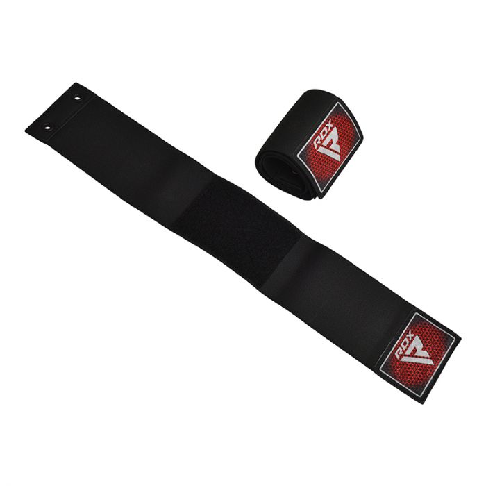 RDX T1 Elasticated Wrist Straps for Lace-Up Boxing Gloves#color_red