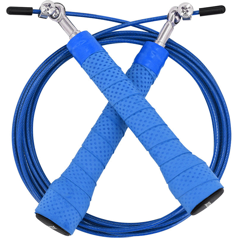 RDX C11 Anti slip Handle Skipping Rope#color_blue