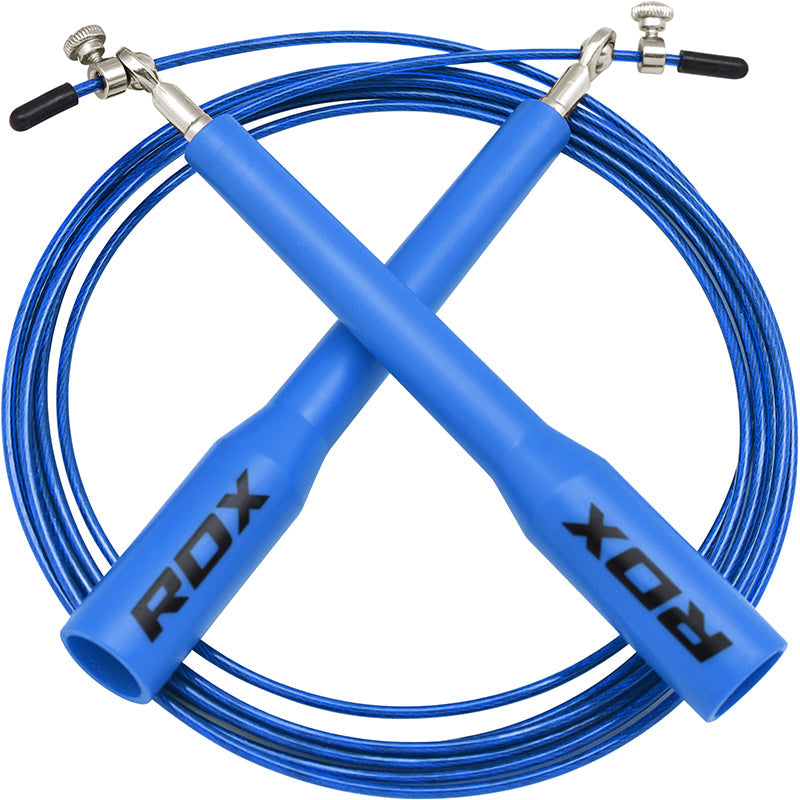 RDX C5 Blue Plastic Adjustable Skipping Rope Training