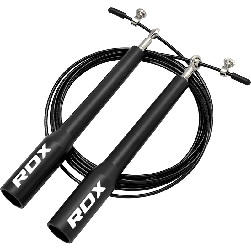 RDX C5 Black Plastic Adjustable Jump Ropes 