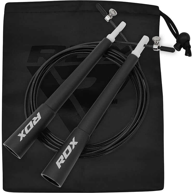 RDX C8 Adjustable Skipping Rope#color_black