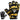 RDX F11 Camouflage Gym Workout Gloves#color_yellow